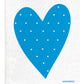 Heart Dishcloth - Turquoise