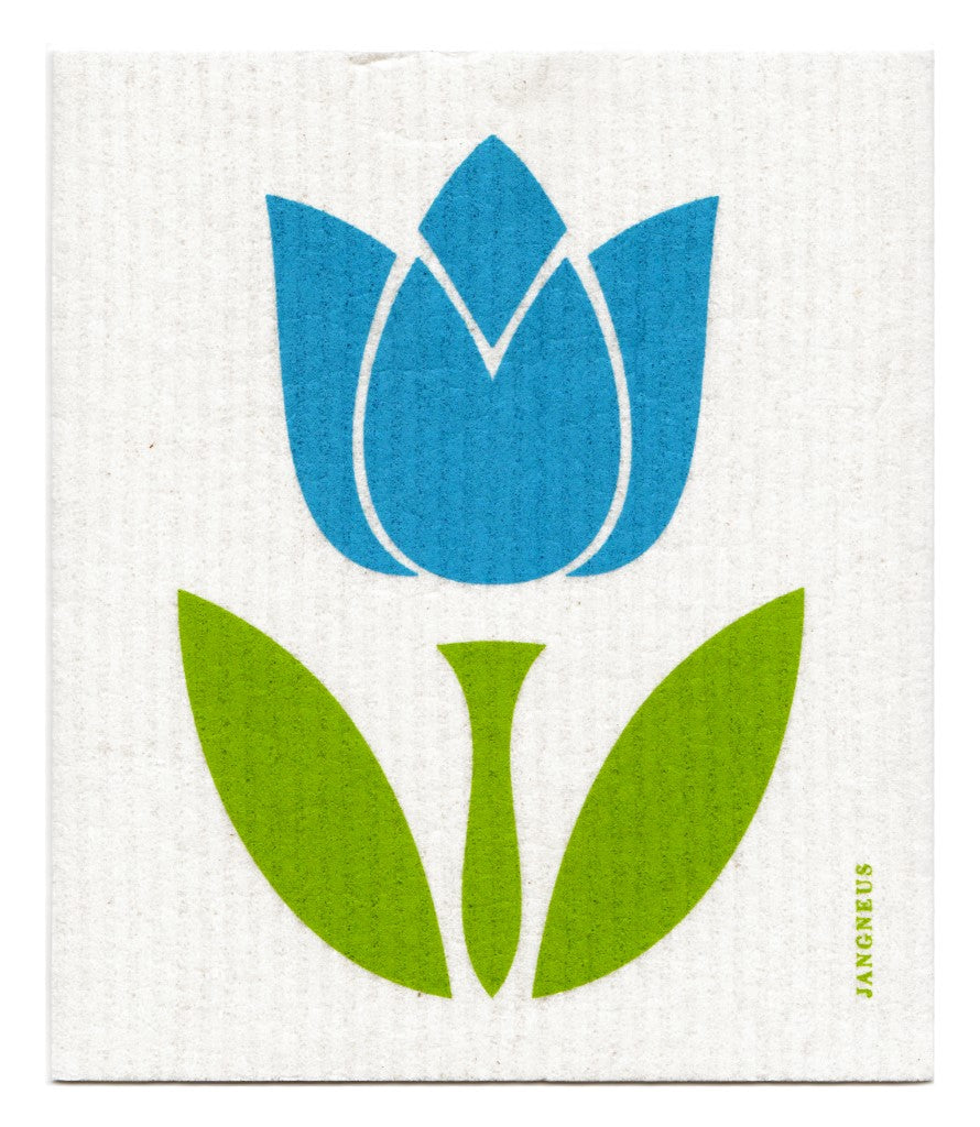 Tulip Large Dishcloth - Turquoise