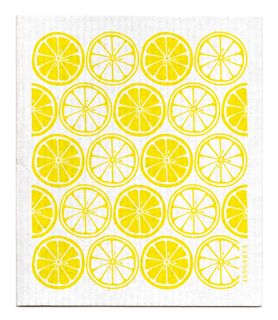 Citrus Dishcloth - Yellow