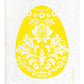 Easter Egg Yellow Large Dishcloth