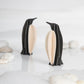 Lovi Penguin 10cm Black and Wood
