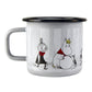 Moomin "Winter Trip" Enamel Mug
